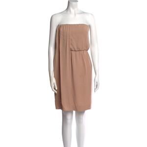 NWT Authentic GUCCI Beige Silk Sheath Formal Wedding Party Dress Size IT 42 NEW